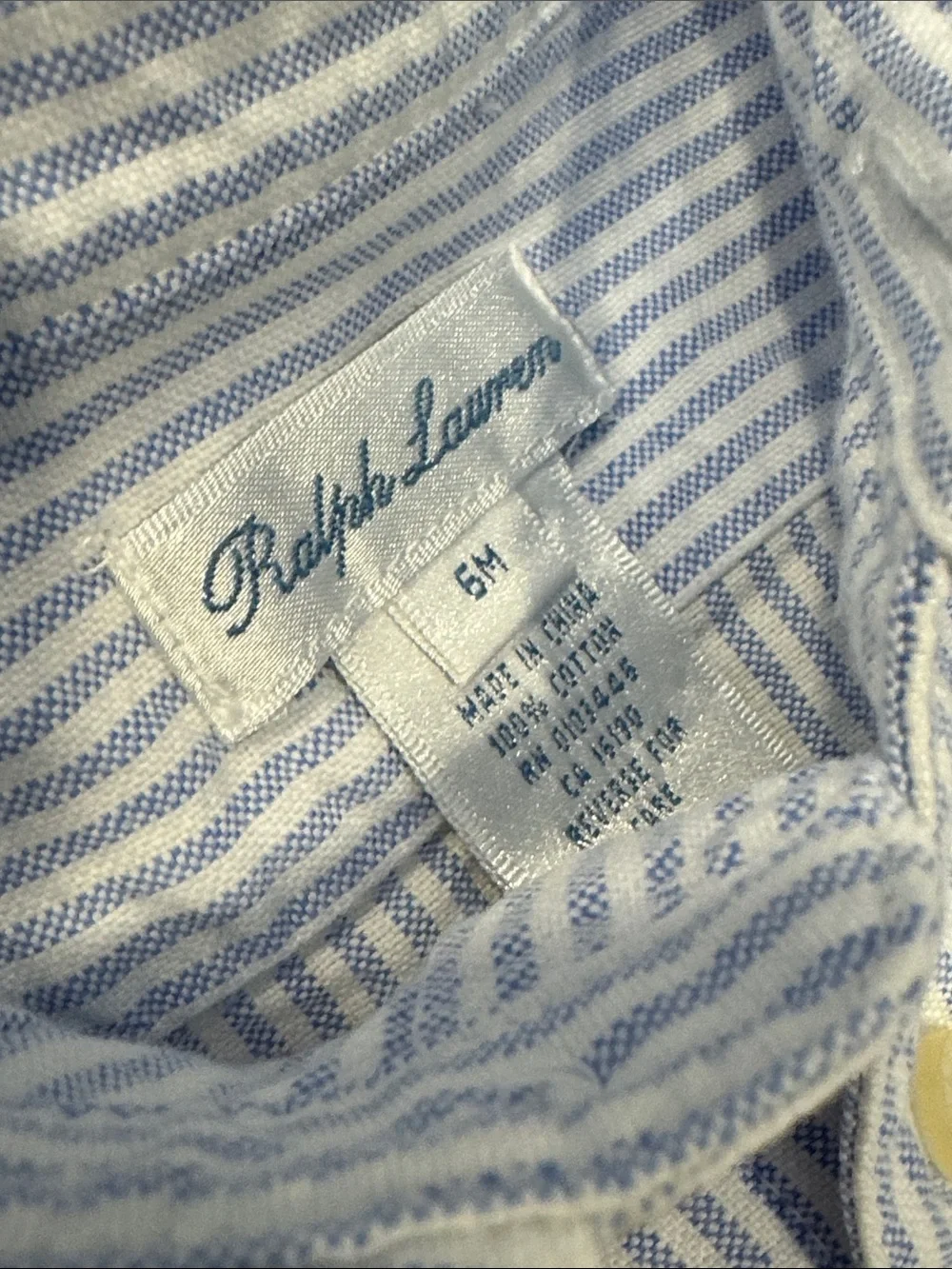Ralph Lauren shortall sleeves size